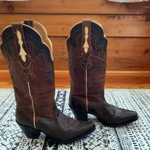 JB Dillon Genuine Goat Leather Cowboy Boots